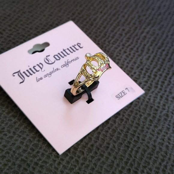 Juicy🍊 Couture Textured Crown👑 Ring💍 - Picture 16 of 16